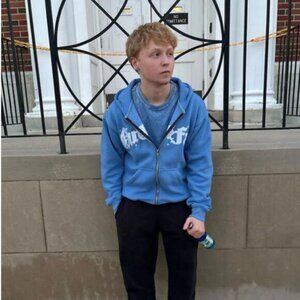 Our True Fate Unisex Adult Hoodie 888 Full Zip-up Blue Various Sizes NWT